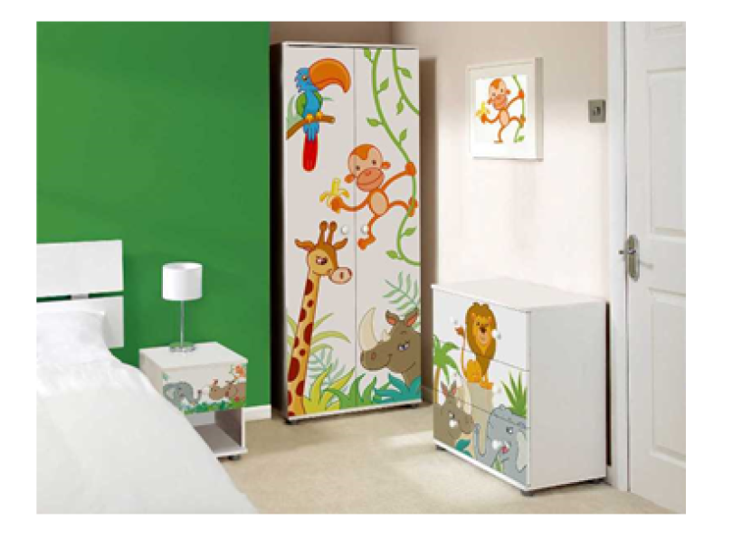 MẪU TỦ SẮT ĐỰNG QUẦN ÁO CHO BÉ