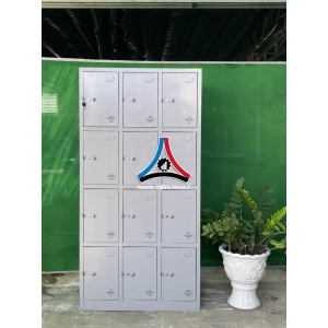 Tủ locker 12 ngăn 3 khoang 