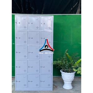 Tủ locker 15 ngăn 3 khoang 